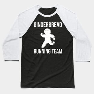 Gingerbread Running Team Baseball T-Shirt